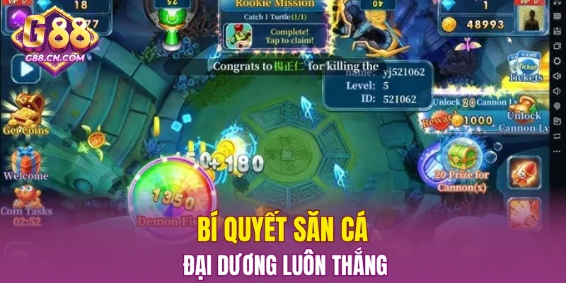 Bí quyết săn cá đại dương luôn thắng