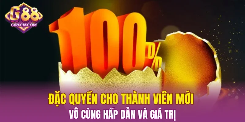 Đặc quyền cho thành viên mới vô cùng hấp dẫn và giá trị
