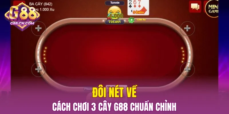 Đôi nét về cách chơi 3 cây G88 chuẩn chỉnh